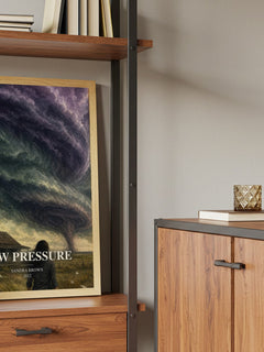 Low Pressure book watercolour illustration paper finish options – matte satin gloss