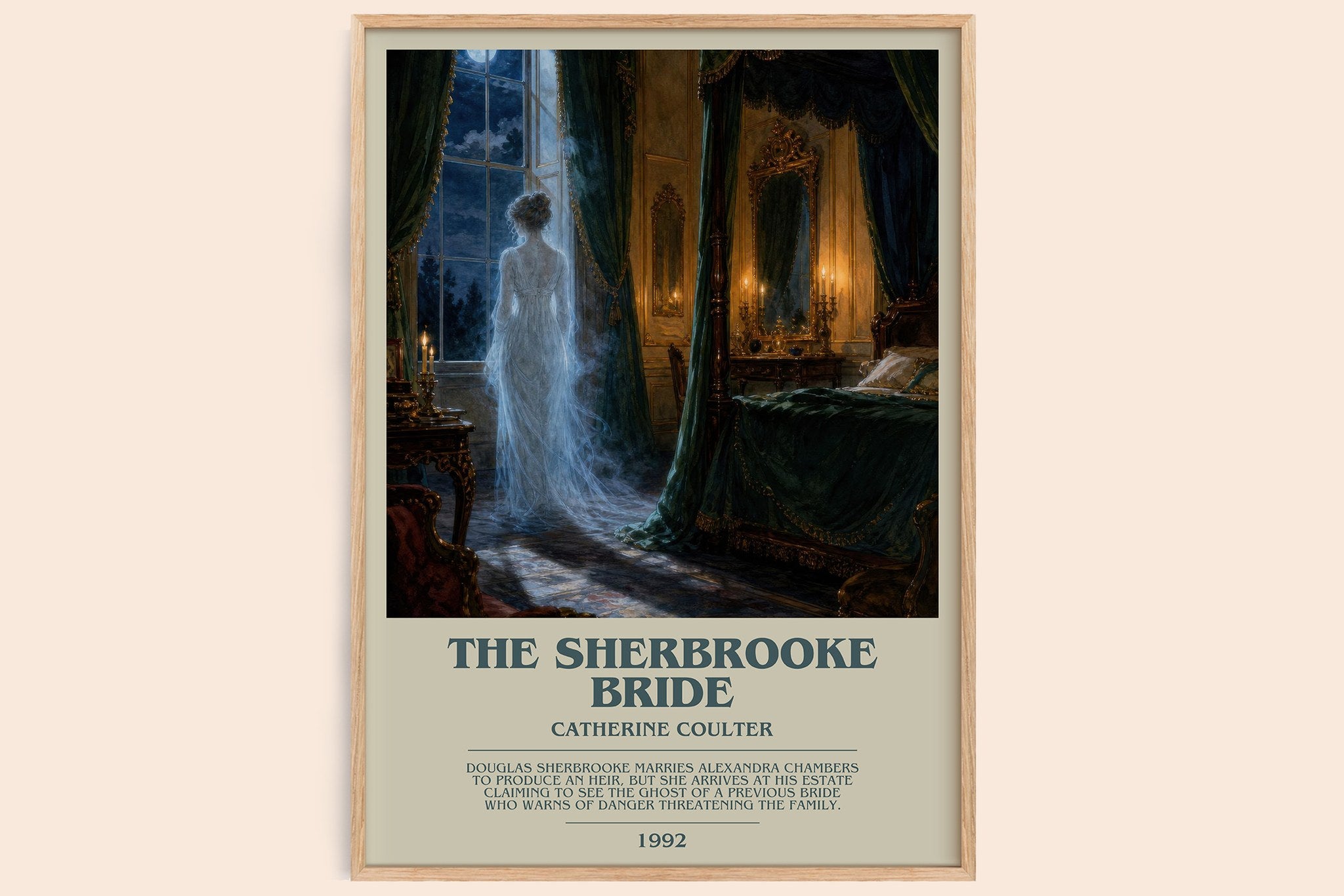 The Sherbrooke Bride Bookish Wall Art by Catherine Coulter