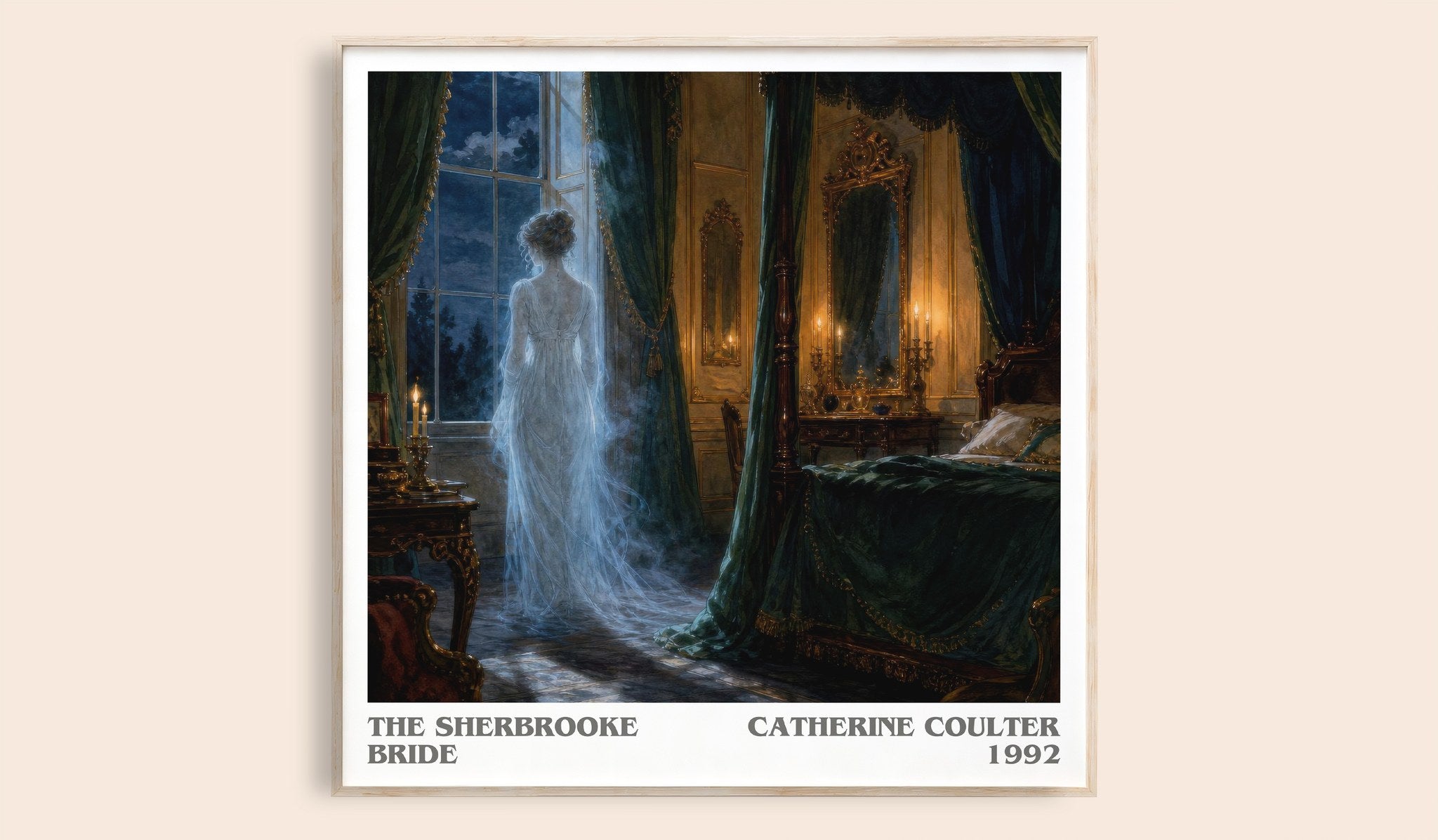 The Sherbrooke Bride Literary Art Print by Catherine Coulter