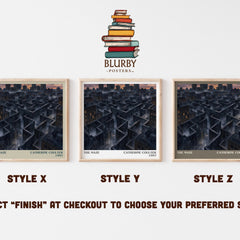 The Maze Literary Art Print by Catherine Coulter – image 4