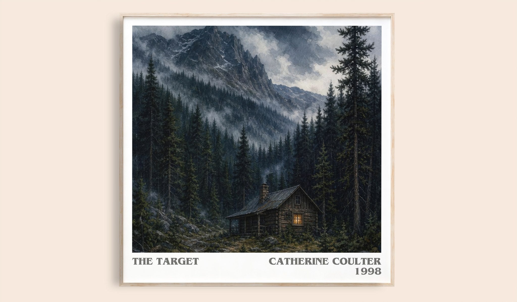 The Target Literary Art Print by Catherine Coulter
