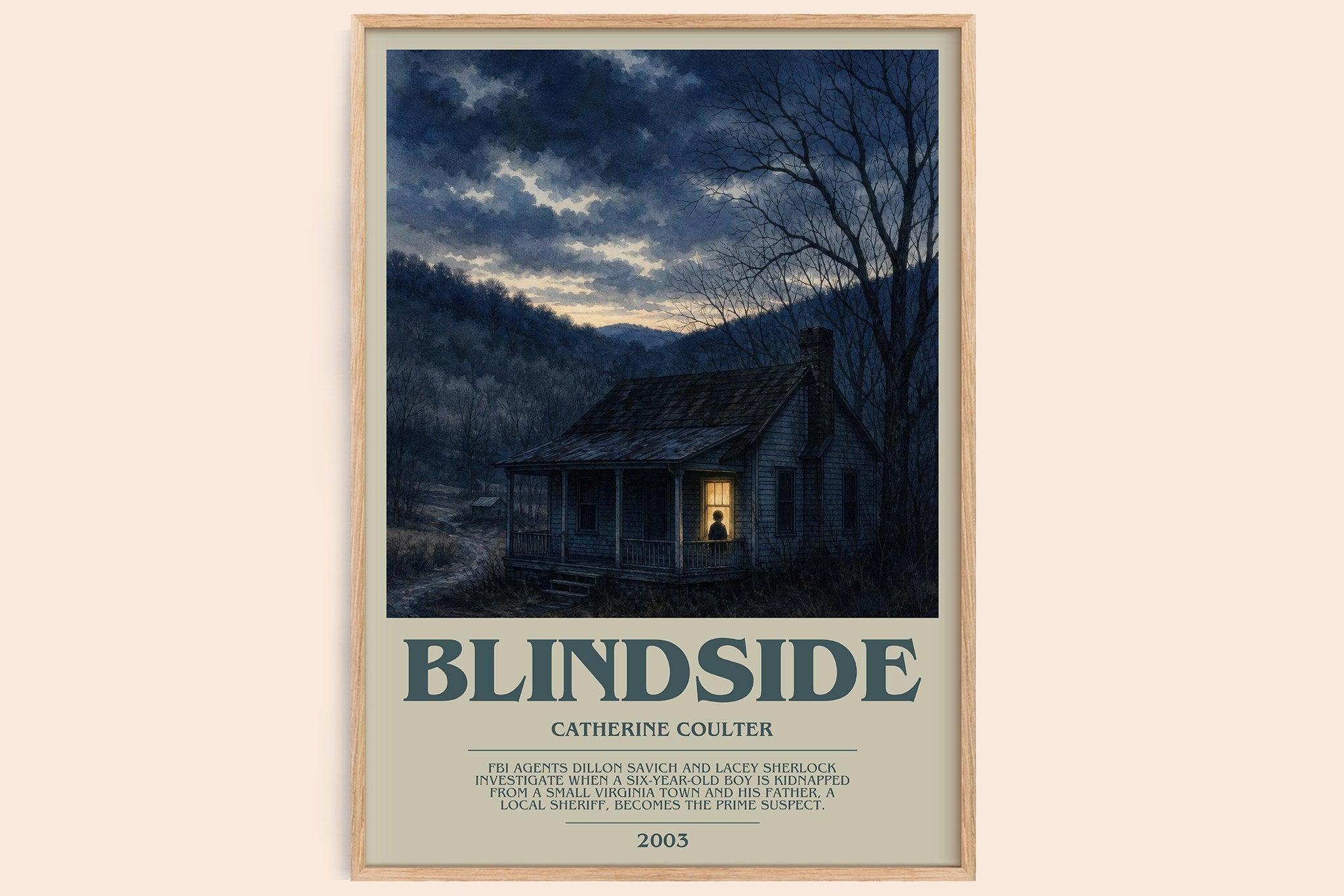 Blindside Bookish Wall Art by Catherine Coulter