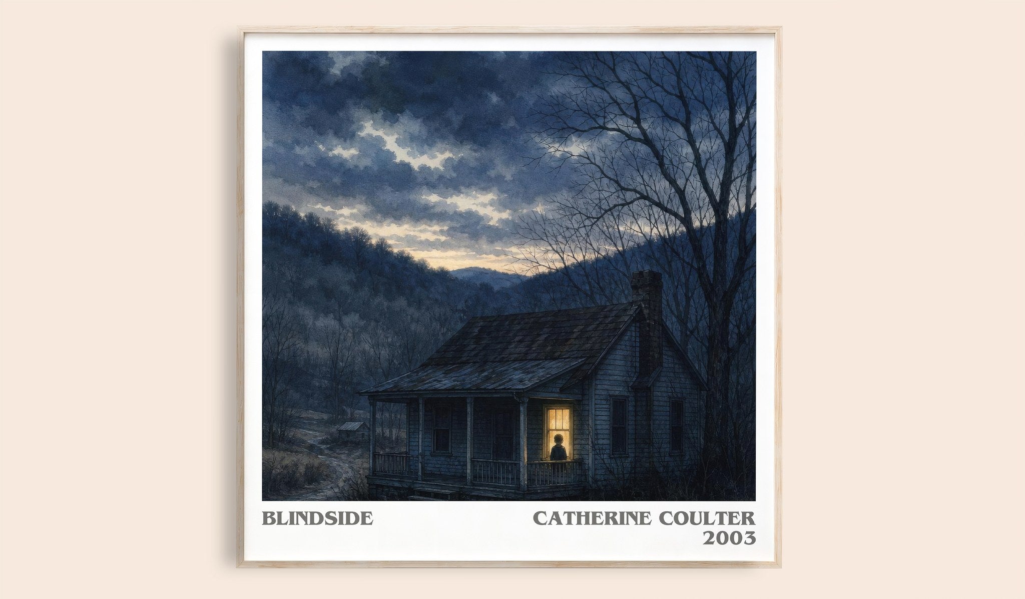 Blindside Literary Art Print by Catherine Coulter