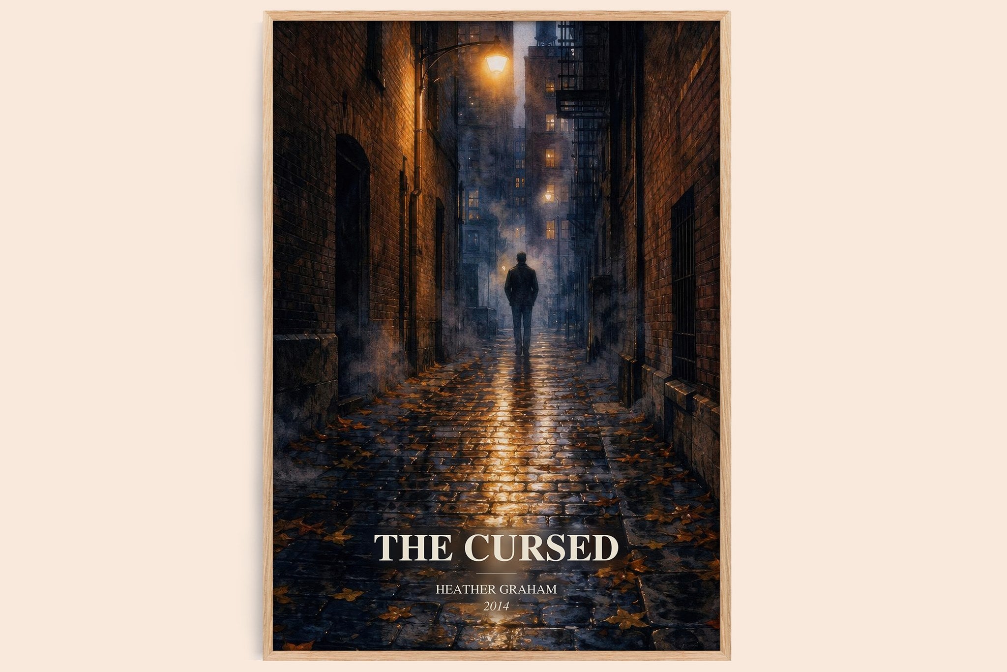The Cursed Book Watercolour Illustration by Heather Graham