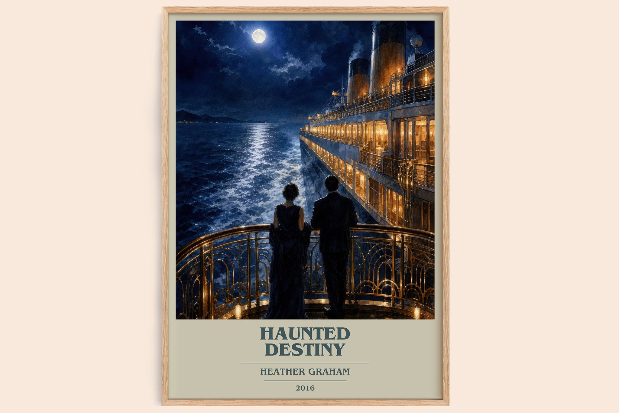 Haunted Destiny Book Cover Poster by Heather Graham