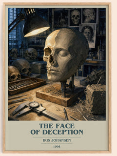 The Face of Deception Book Cover Poster by Iris Johansen – image 1