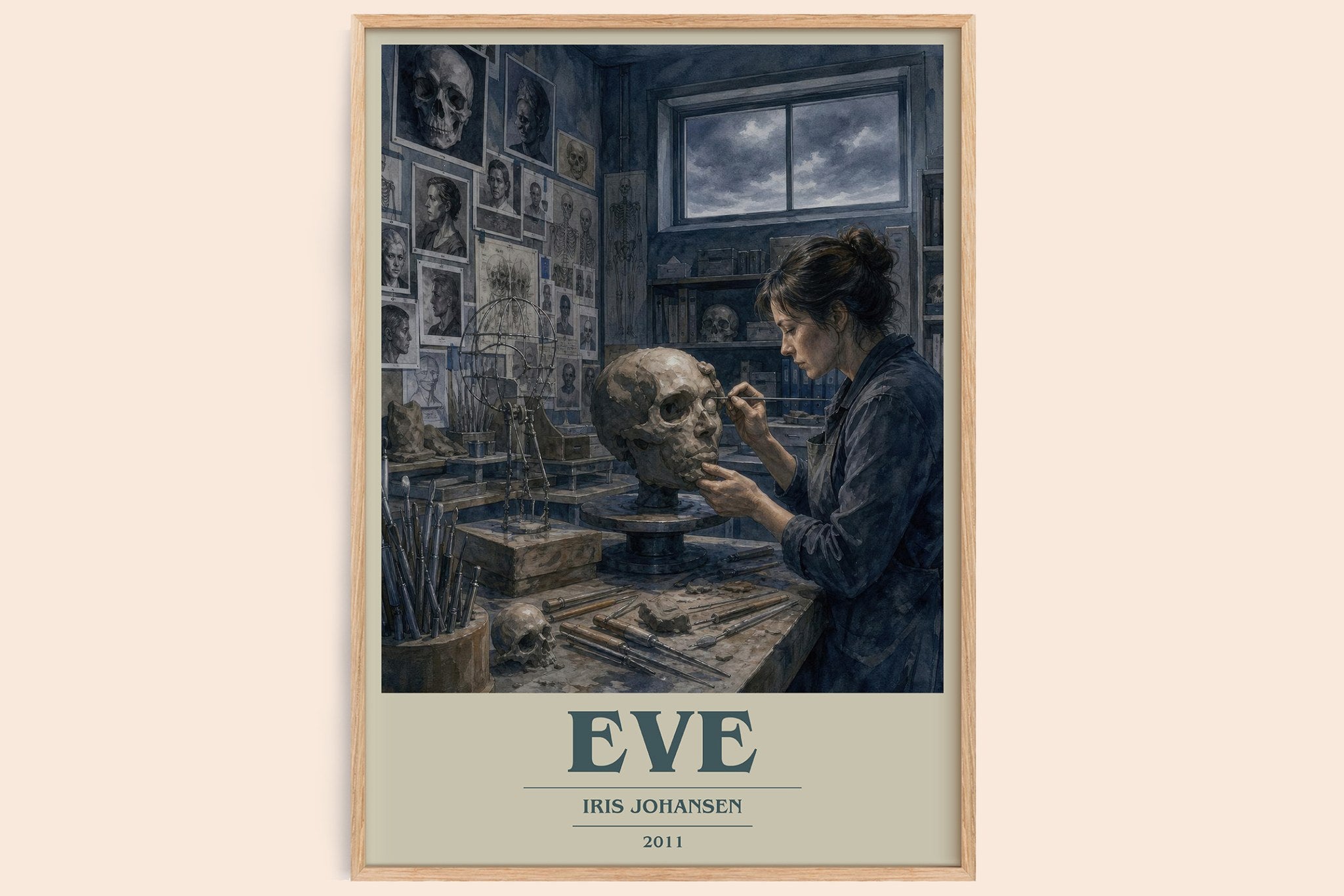Eve Book Cover Poster by Iris Johansen