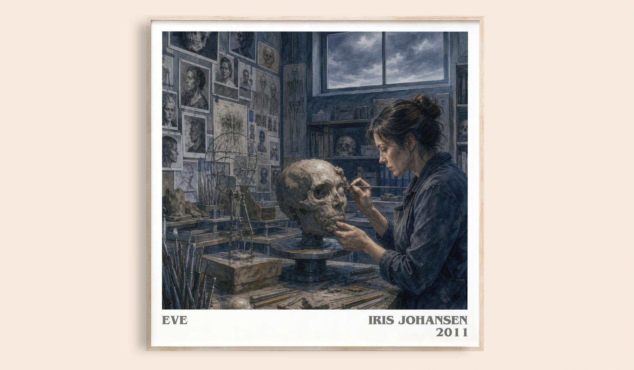 Eve Literary Art Print by Iris Johansen