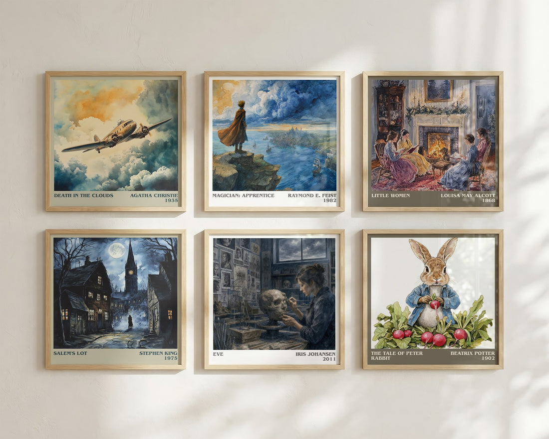 Eve literary art print colour and style options – Iris Johansen book art