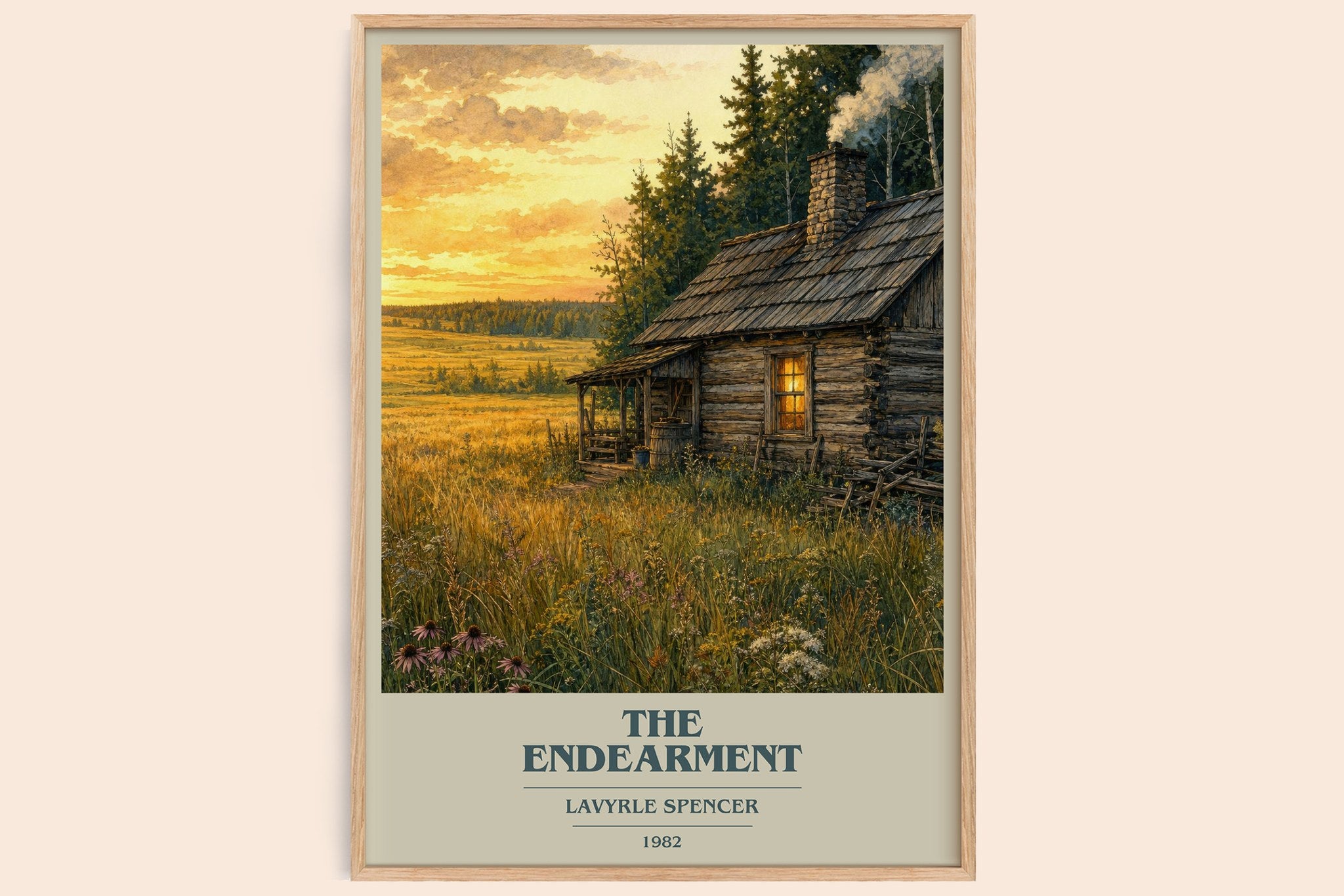 The Endearment Book Cover Poster by LaVyrle Spencer