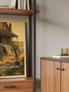 Morning Glory book watercolour illustration paper finish options – matte satin gloss