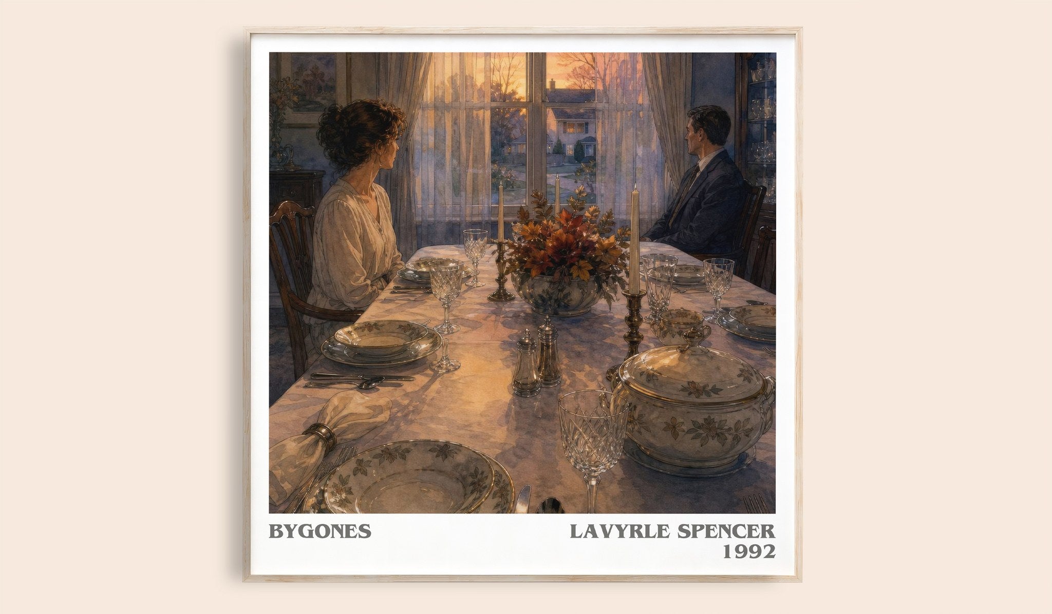 Bygones Literary Art Print by LaVyrle Spencer
