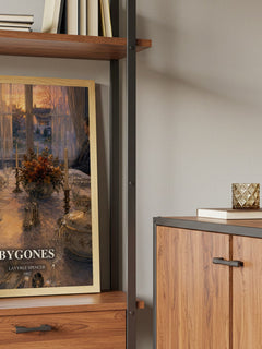 Bygones book watercolour illustration paper finish options – matte satin gloss