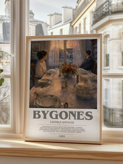 Bygones bookish poster colour and style options – LaVyrle Spencer book art