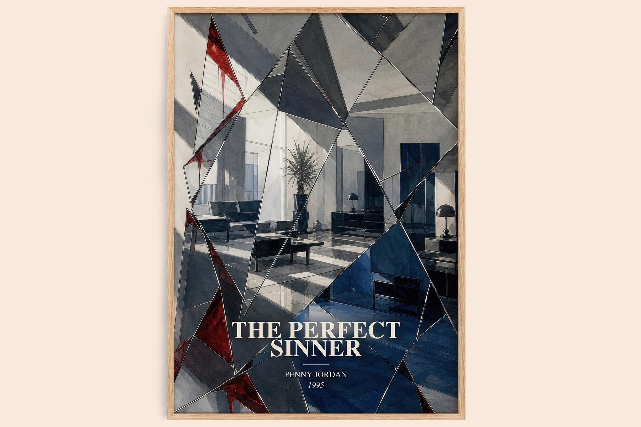The Perfect Sinner Book Watercolour Illustration by Penny Jordan