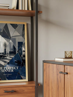 The Perfect Sinner book watercolour illustration paper finish options – matte satin gloss
