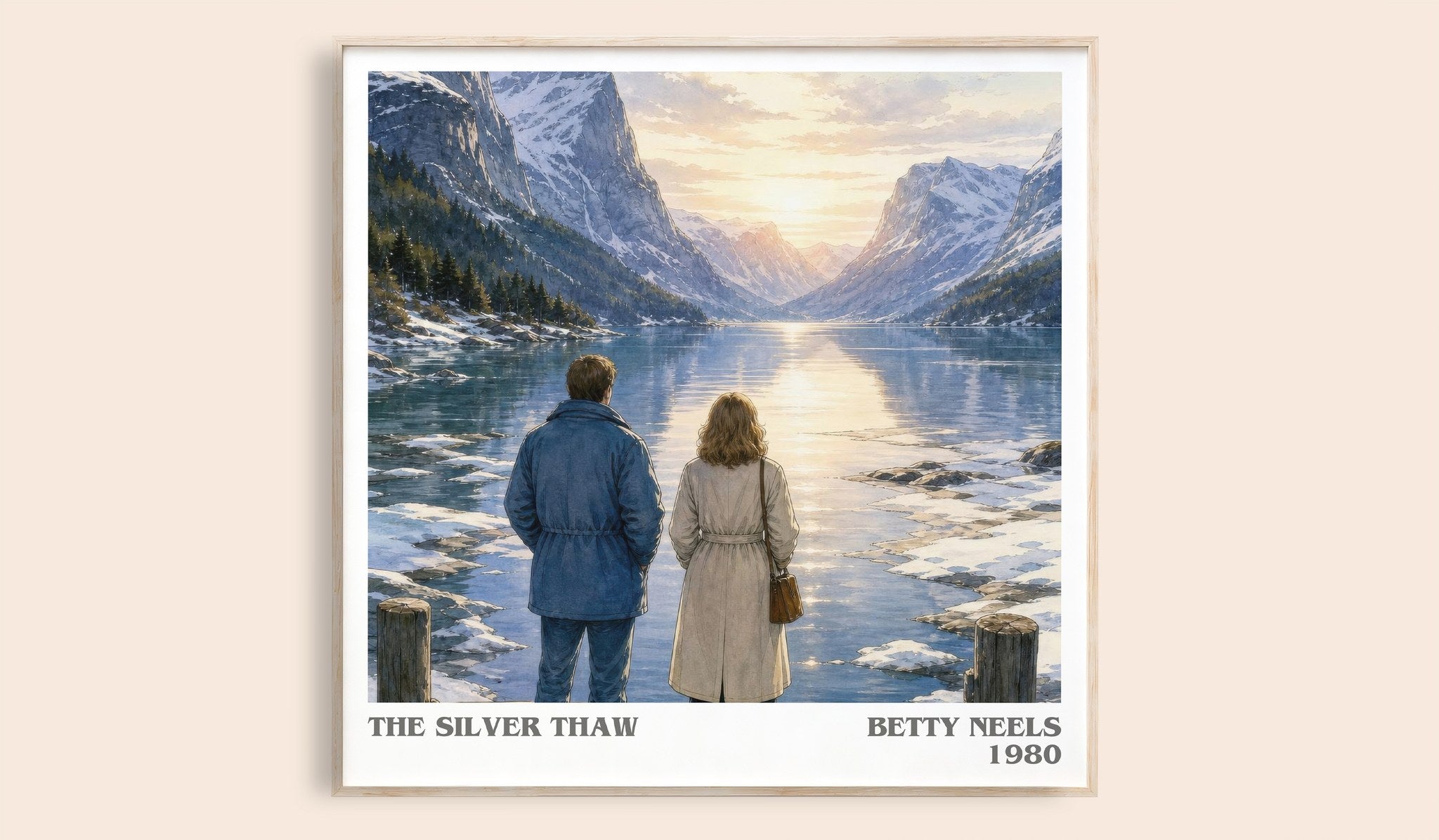 The Silver Thaw Literary Art Print by Betty Neels