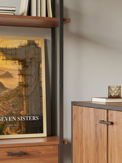 The Seven Sisters book watercolour illustration paper finish options – matte satin gloss