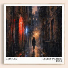Georgia Literary Art Print by Lesley Pearse – image 1