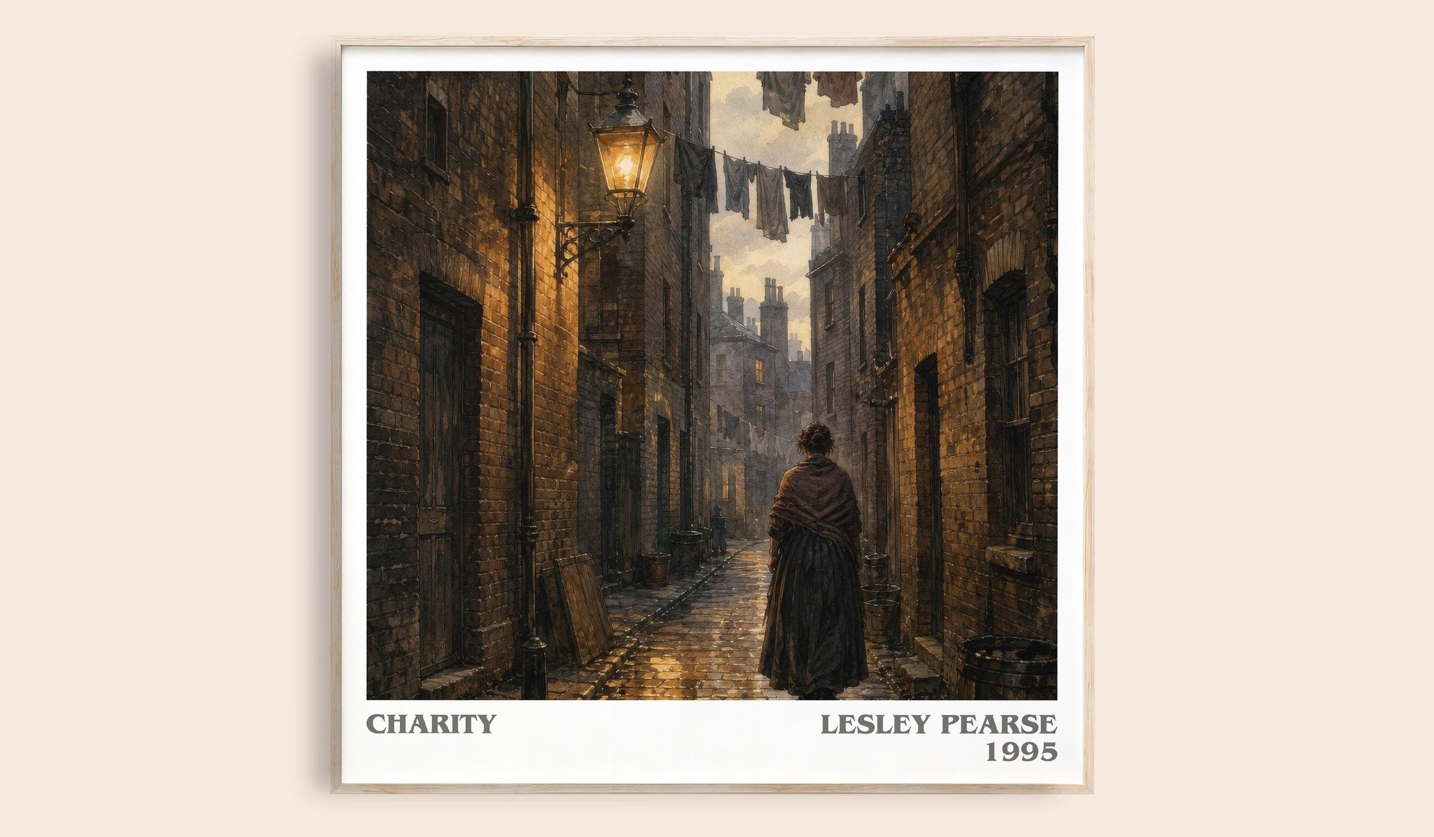 Charity Literary Art Print by Lesley Pearse