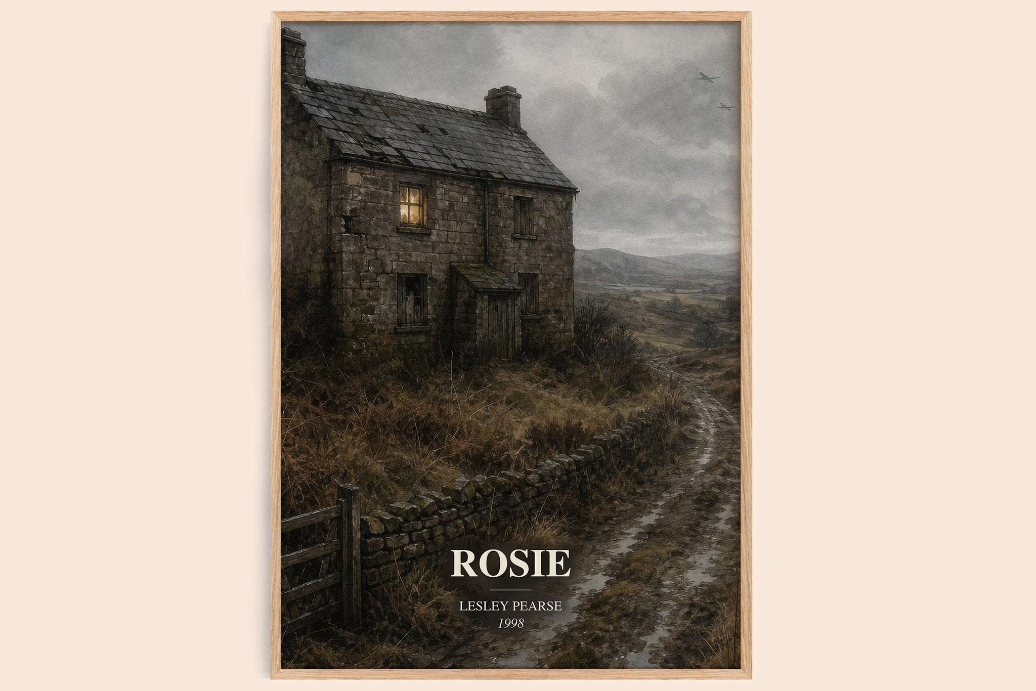 Rosie Book Watercolour Illustration by Lesley Pearse