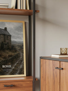 Rosie book watercolour illustration paper finish options – matte satin gloss