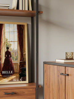 Belle book watercolour illustration paper finish options – matte satin gloss