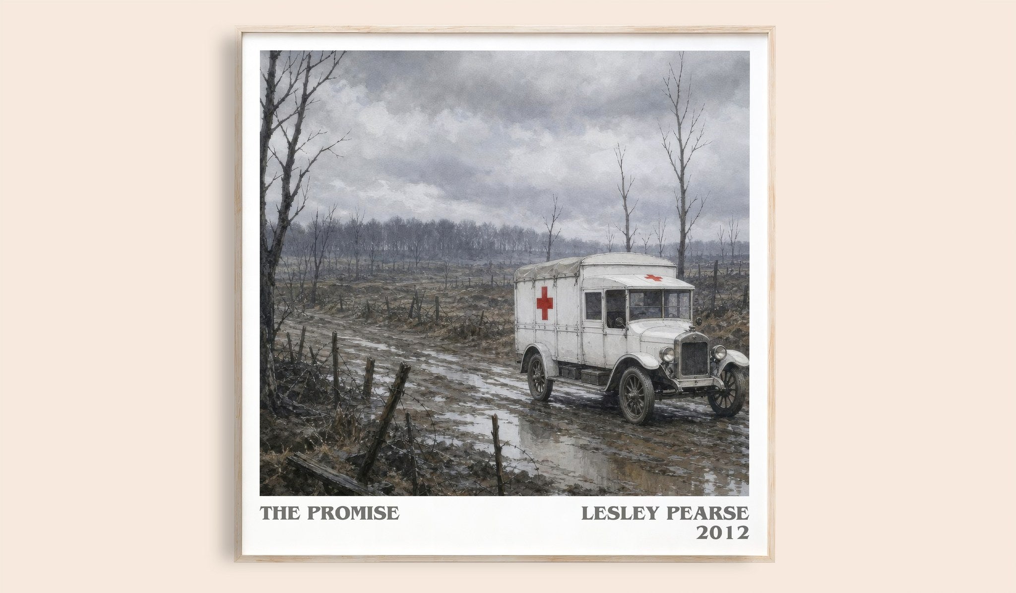 The Promise Literary Art Print by Lesley Pearse