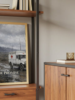 The Promise book watercolour illustration paper finish options – matte satin gloss
