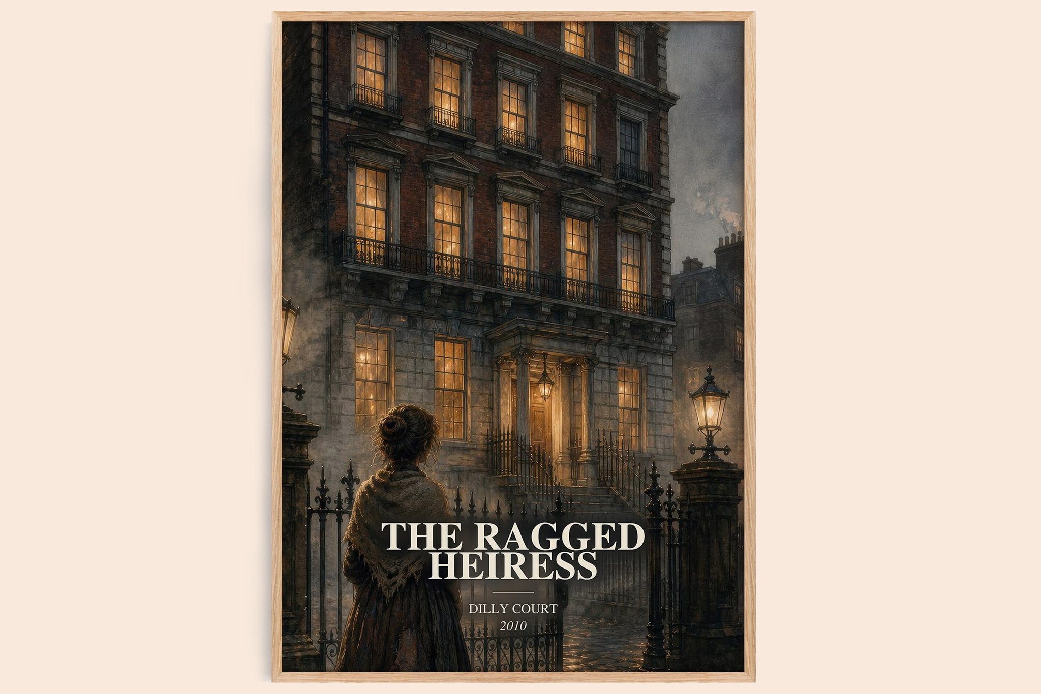 The Ragged Heiress Book Watercolour Illustration by Dilly Court
