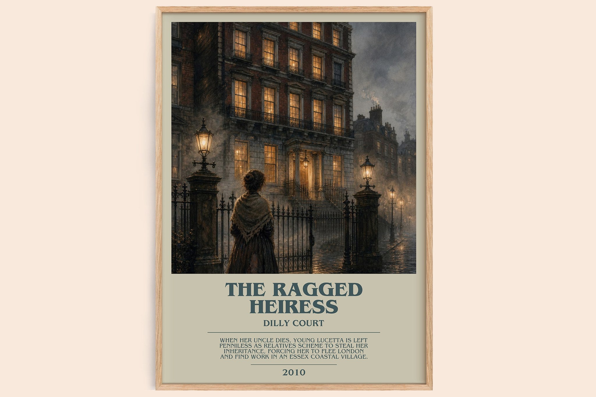 The Ragged Heiress Bookish Wall Art by Dilly Court