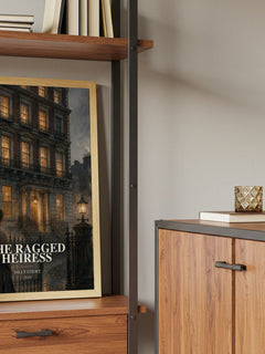 The Ragged Heiress book watercolour illustration paper finish options – matte satin gloss