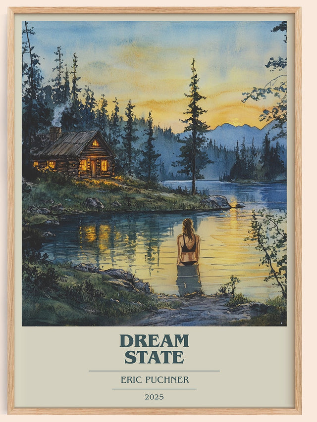 Dream State Book Cover Poster by Eric Puchner