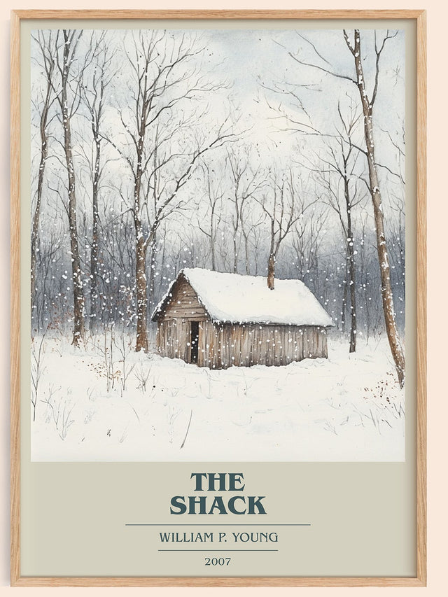 The Shack Book Cover Poster by William P. Young