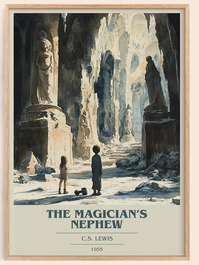 The Magician's Nephew Book Cover Poster by C. S. Lewis