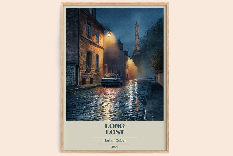 Long Lost Book Cover Poster by Harlan Coben