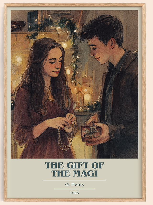The Gift Of The Magi Book Cover Poster by O. Henry