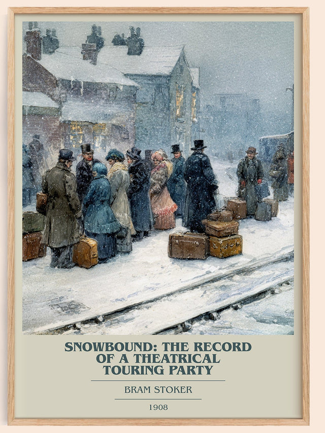 Snowbound: The Record of a Theatrical Touring Party Book Cover Poster
