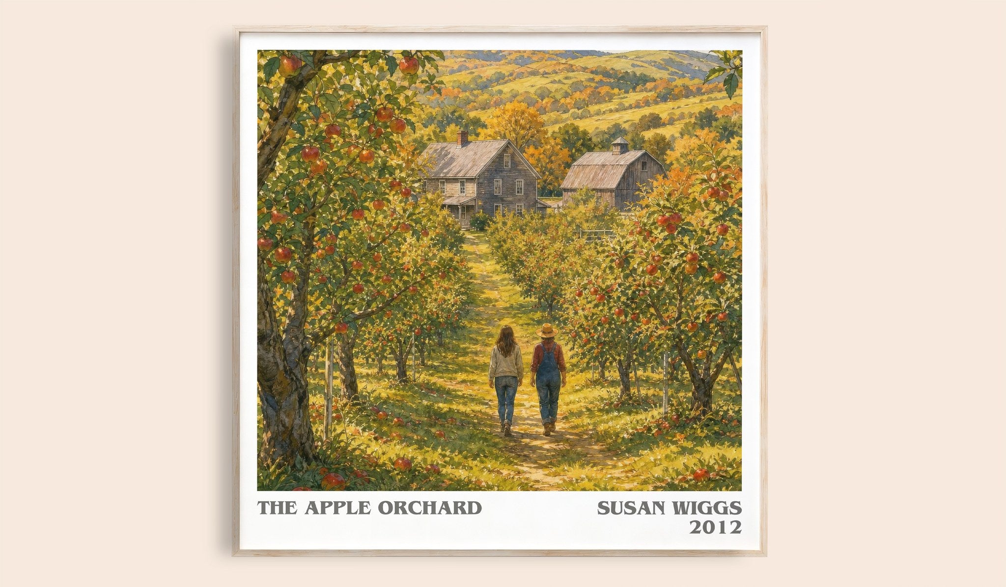 The Apple Orchard Literary Art Print by Susan Wiggs