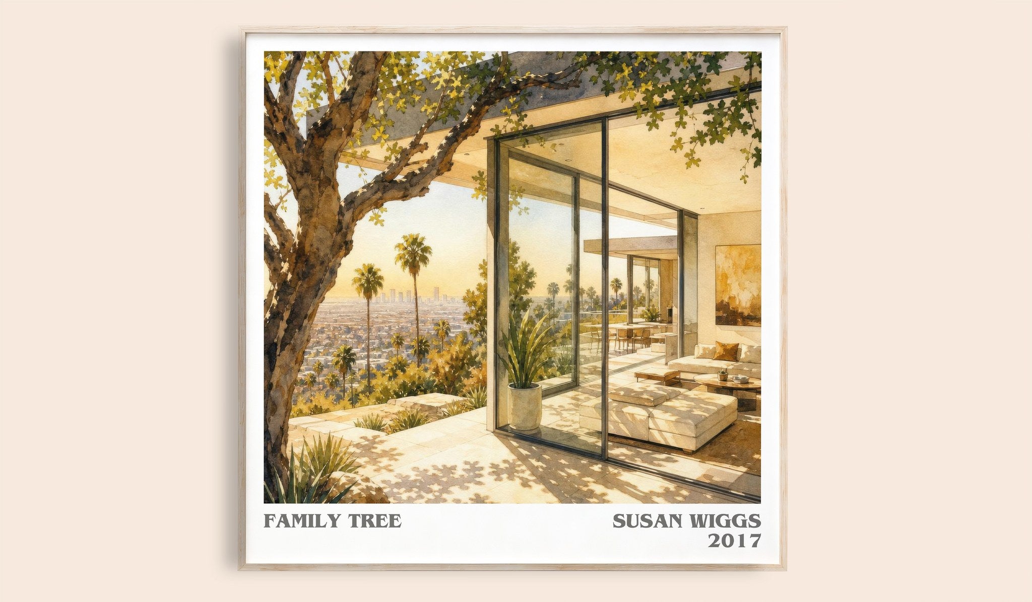 Family Tree Literary Art Print by Susan Wiggs