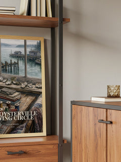 The Oysterville Sewing Circle book watercolour illustration paper finish options – matte satin gloss