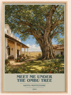 Meet Me Under the Ombu Tree Book Cover Poster by Santa Montefiore – image 1