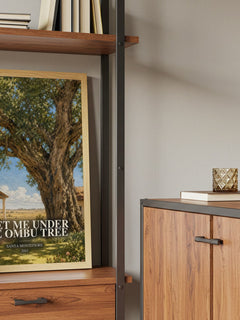 Meet Me Under the Ombu Tree book watercolour illustration paper finish options – matte satin gloss