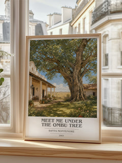 Meet Me Under the Ombu Tree Book Cover Poster by Santa Montefiore – image 2