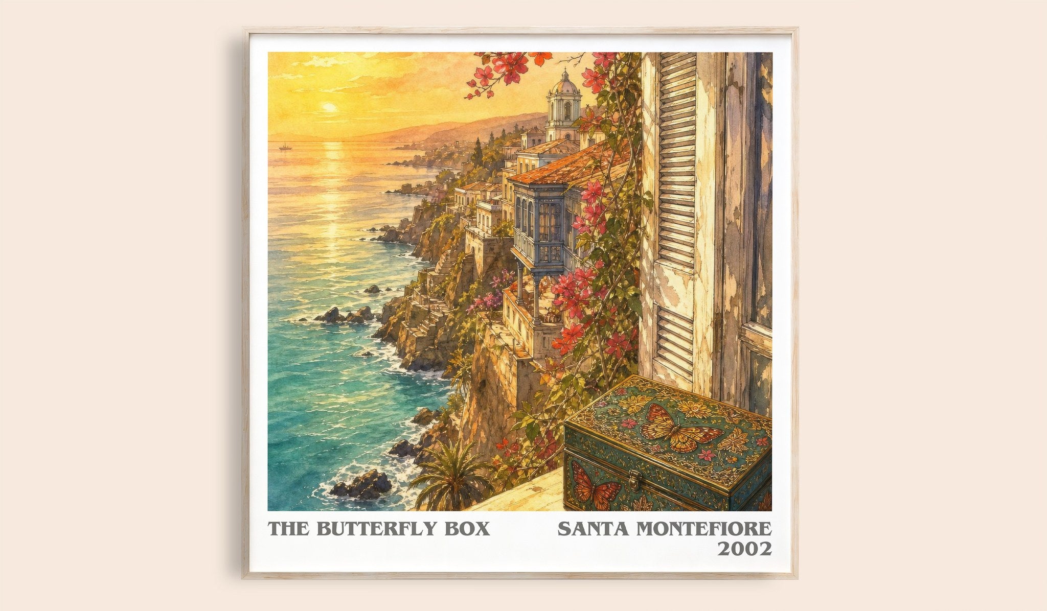 The Butterfly Box Literary Art Print by Santa Montefiore