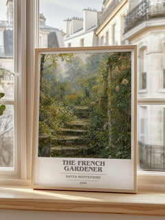 The French Gardener Book Cover Poster by Santa Montefiore – image 2