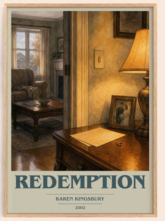 Redemption Book Cover Poster by Karen Kingsbury – image 1
