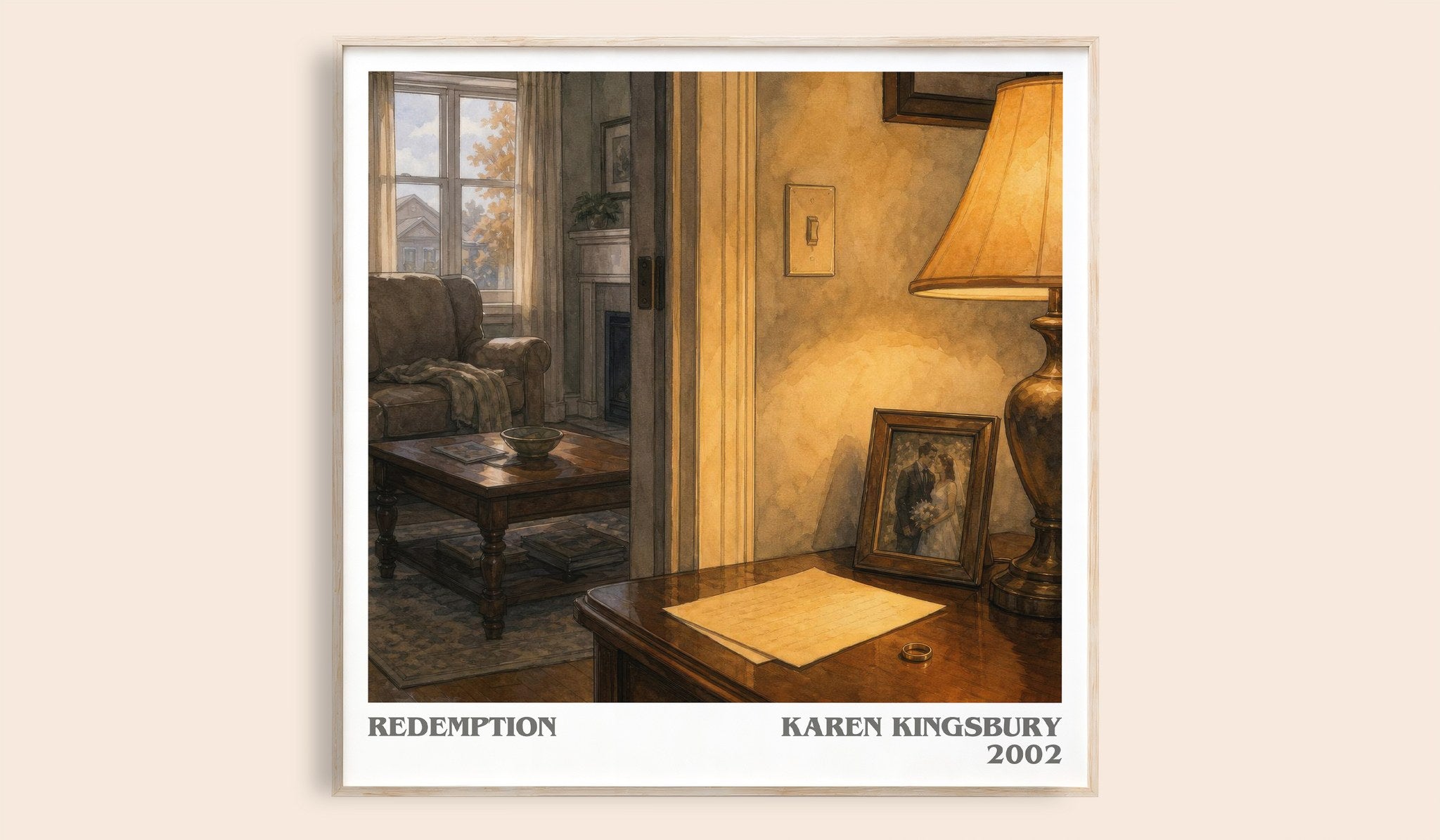 Redemption Literary Art Print by Karen Kingsbury