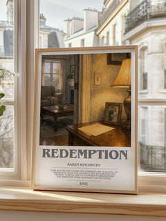 Redemption bookish poster colour and style options – Karen Kingsbury book art