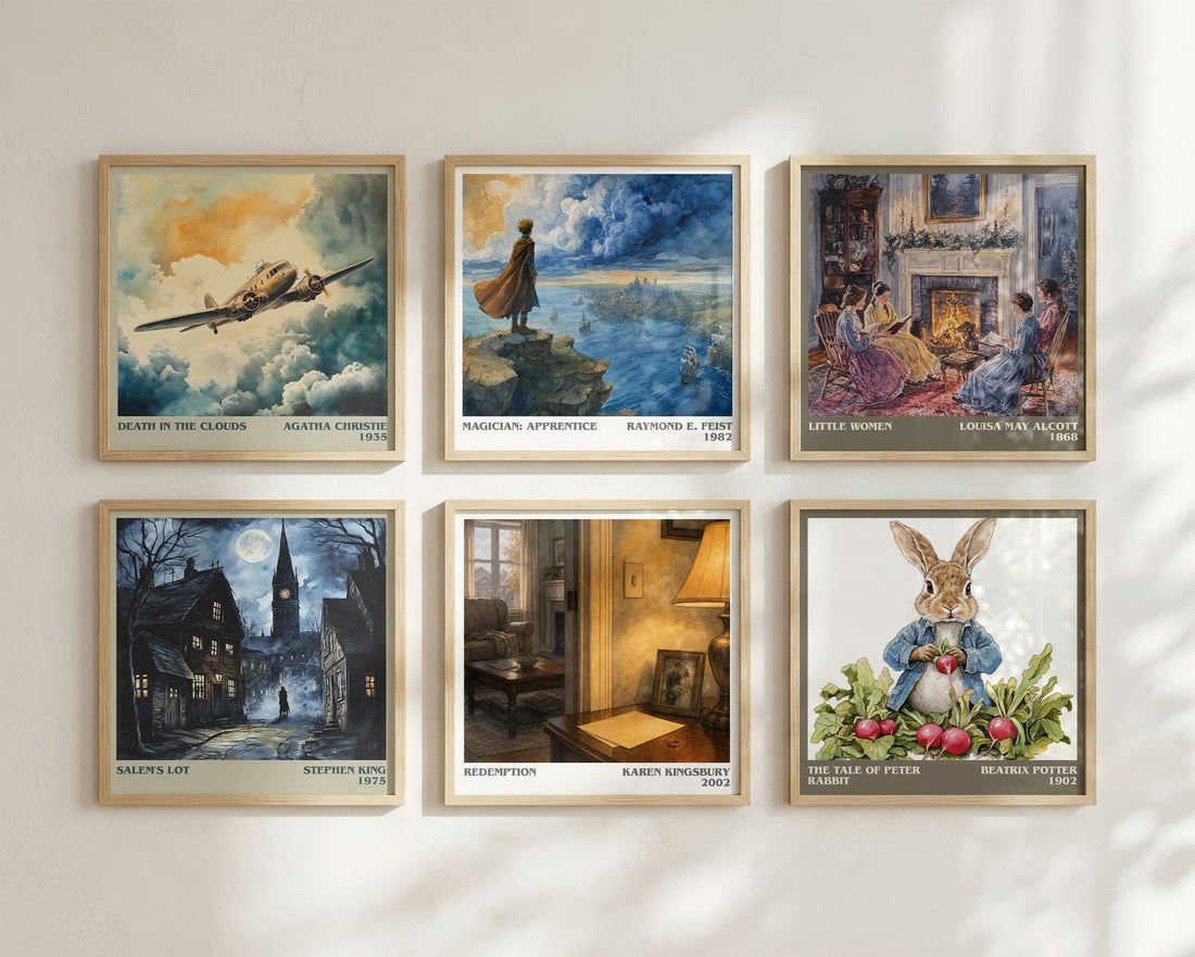 Redemption literary art print colour and style options – Karen Kingsbury book art